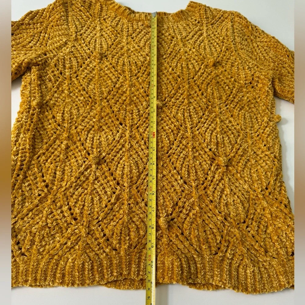 Ann Taylor LOFT Chenille short sleeve Bobble sweater Size Petite Small - Picture 8 of 10